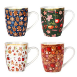 Kubek ceramiczny 360ml Noel świąteczny mix