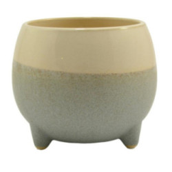 Doniczka-osłonka ceramiczna 17x15cm ASC23216 mix