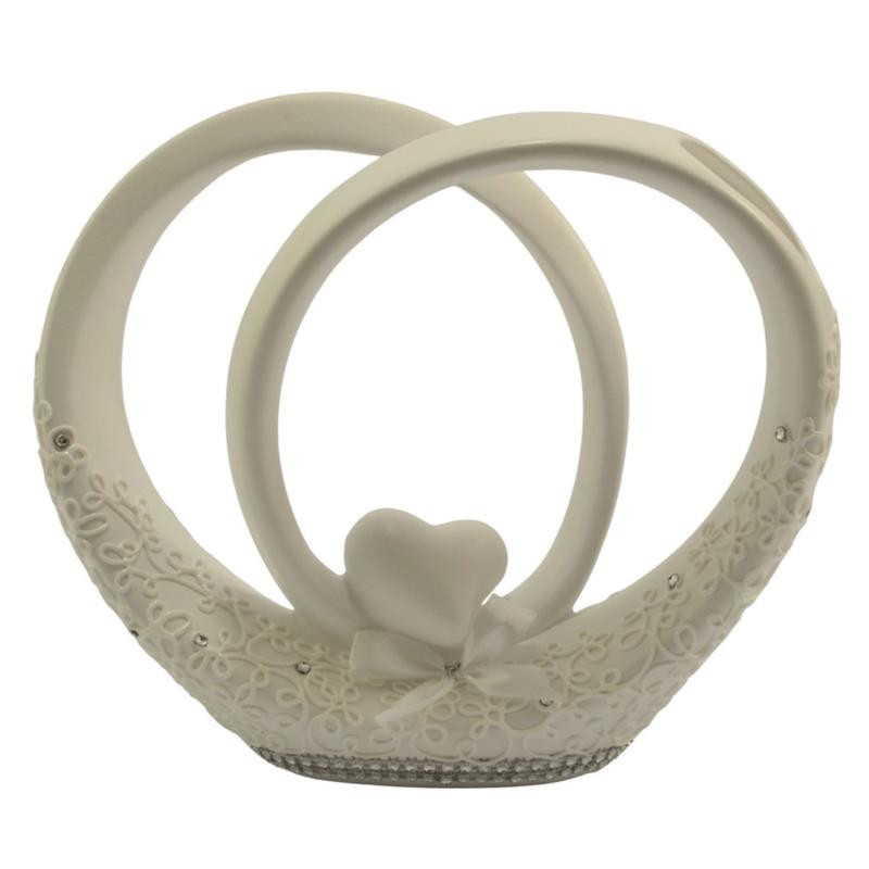 Wazon ceramiczny 21x26cm Obrączki C-831kb