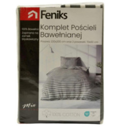 Pościel 220x200cm poduszki 2x70x80cm Bawełna Agnes 01