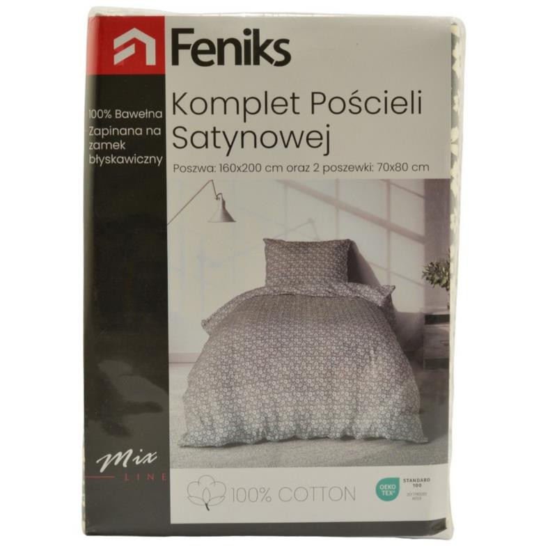 Pościel 160x200cm poduszki 2x70x80cm Bawełna Gloria 01