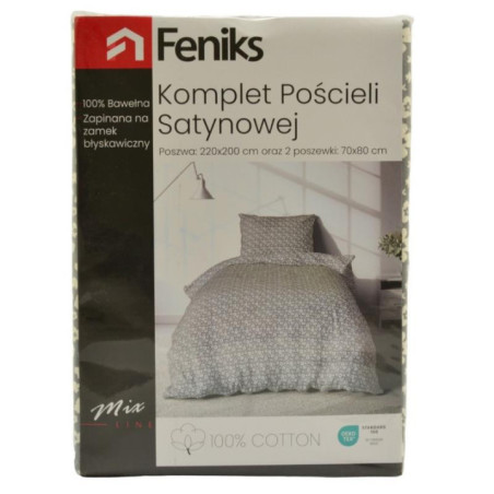 Pościel 220x200cm poduszki 2x70x80cm Bawełna Gloria 01