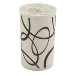 Kubek na szczoteczki Minori plastikowy 2