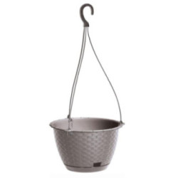 Doniczka wisząca Ratolla 24cm mocca DRLW215 2