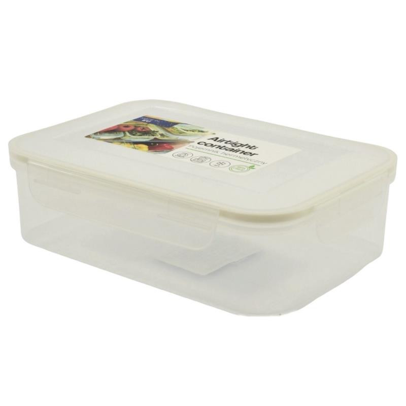 Pojemnik plastikowy 2,4L Clip hermetyczny mix