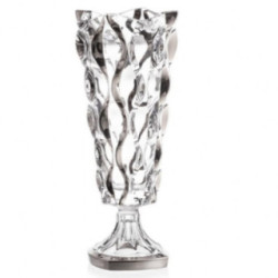 Wazon kryształ Bohemia Samba Platinum 40,5cm