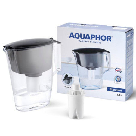 Dzbanek Aquaphor Standard 2,5L czarny P87B + wkład B15