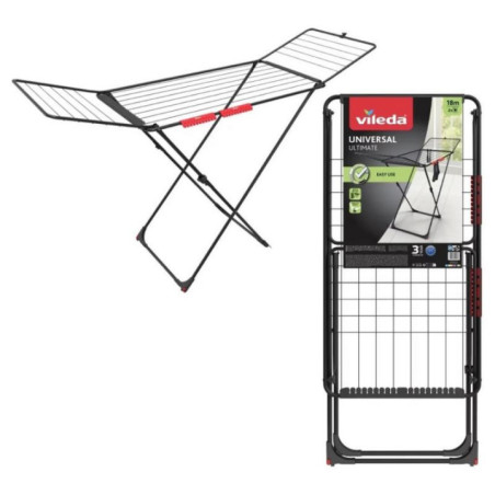 Suszarka do bielizny Vileda Universal Ultimate czarna 174100