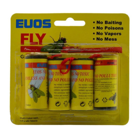 Lep na muchy okrągły 4szt