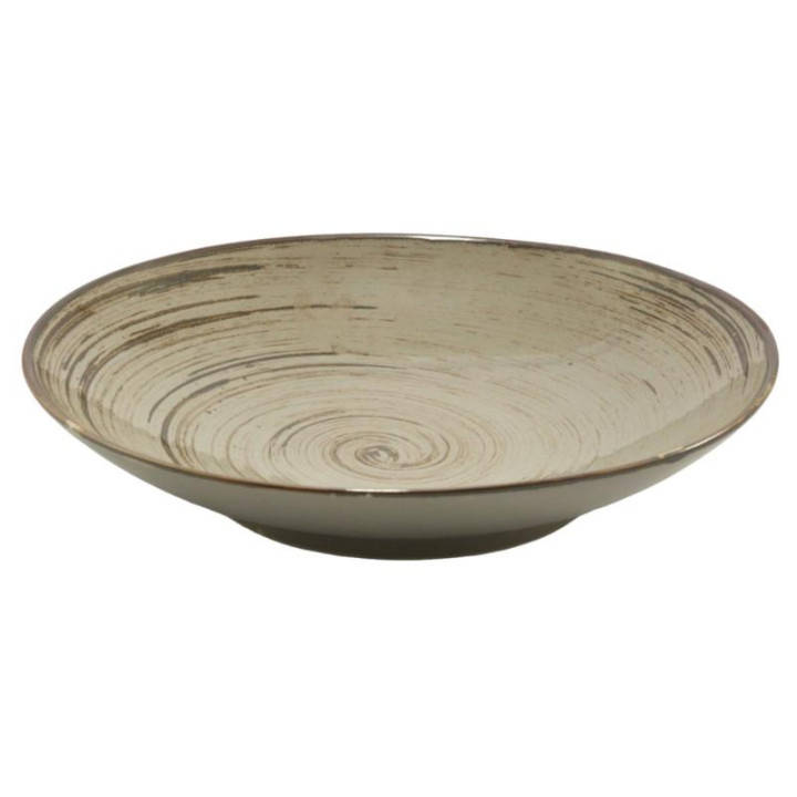 Talerz Bogucice Nostalgia Popiel głęboki 22cm