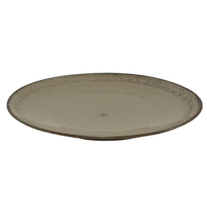 Talerz Bogucice Nostalgia Popiel płytki 28cm