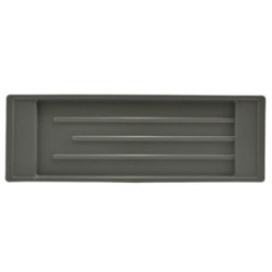 Podstawka pod suszarkę 60x20cm srebrna wąska 2