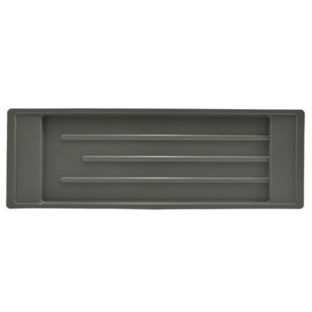 Podstawka pod suszarkę 60x20cm srebrna wąska