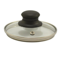 Pokrywka szklana 12cm z gałką 2