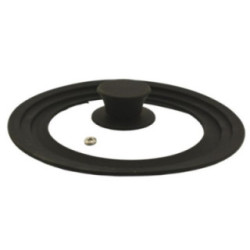 Pokrywka szklana silikonowy rant 16/18/20cm 2