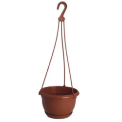 Doniczka wisząca Malta 19cm h:12,5cm terrakota 2401 2