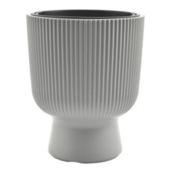 Doniczka Milly 24cm jasny szary DBMIG240 2