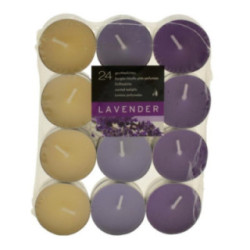 Świeca Tealight Lavender 24 sztuki 2
