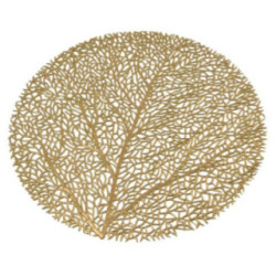 Mata 38cm tworzywo srebrny/złoty mix