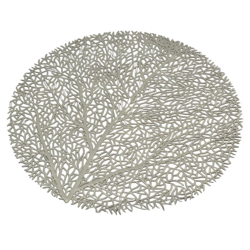 Mata 38cm tworzywo srebrny/złoty mix