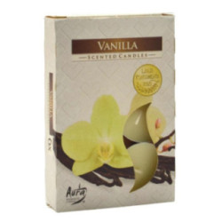 Świeca Tealight Wanilia 6 sztuk 2