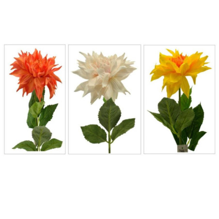 Kwiat sztuczny Dalia 60cm mix