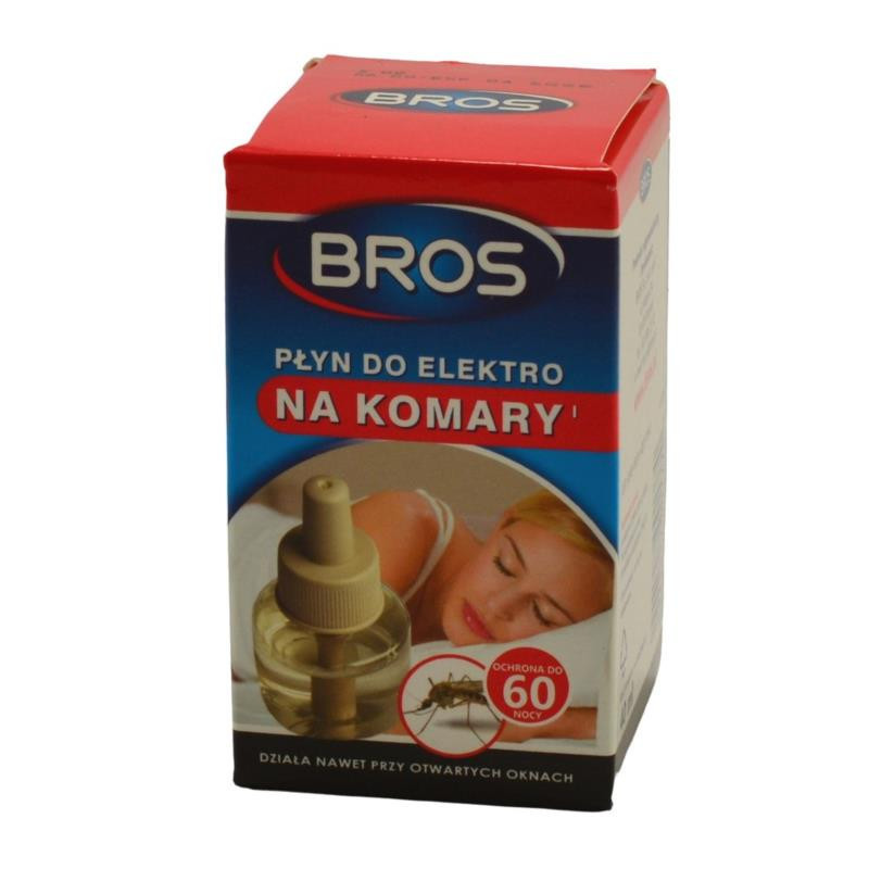 Płyn BROS na komary do elektrofumigatorar 60 nocy