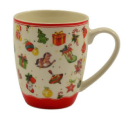Kubek ceramiczny 360ml Navidad świąteczny mix 2