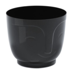 Doniczka Atena 19cm h:15,9cm czarny 198-04 2