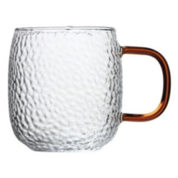 Kubek szklany 330ml Jack bursztyn 2