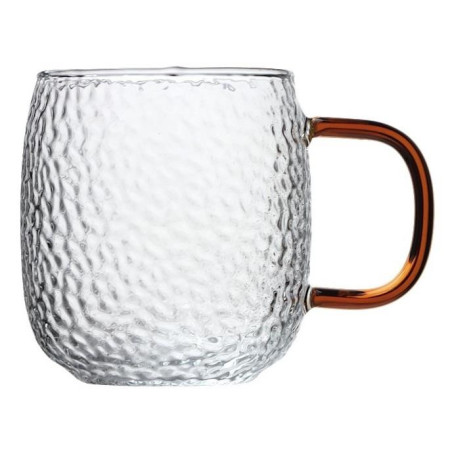 Kubek szklany 330ml Jack bursztyn