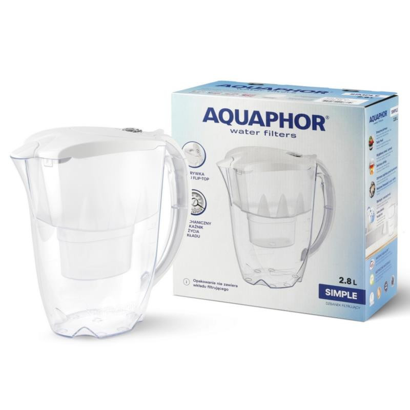 Dzbanek Aquaphor Simple 2,8L biały