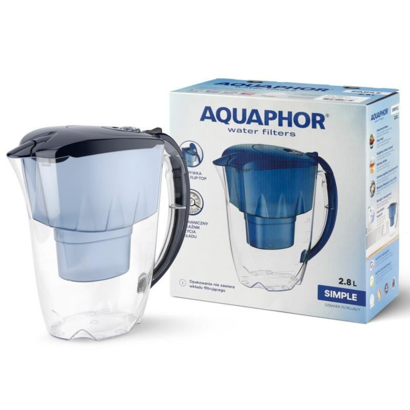 Dzbanek Aquaphor Simple 2,8L granatowy