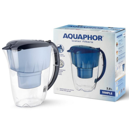 Dzbanek Aquaphor Simple 2,8L granatowy