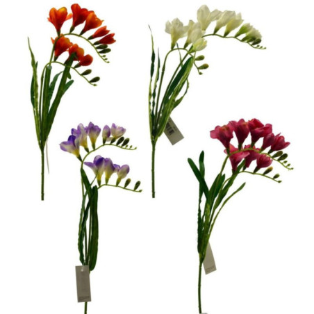 Kwiat sztuczny Frezja 60cm mix