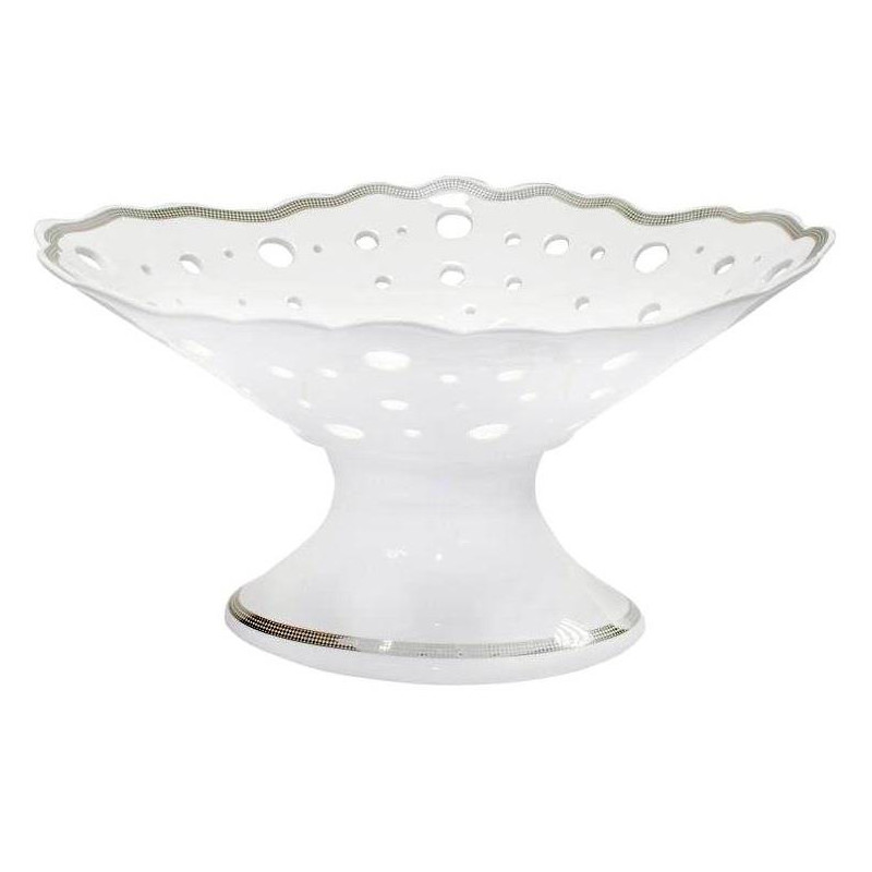 Patera ceramiczna 17x31cm biała Y07017