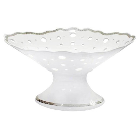 Patera ceramiczna 17x31cm biała Y07017