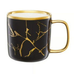 Kubek ceramiczny 370ml Royal Marble czarny 43646