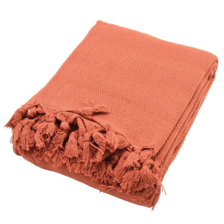 Narzuta 200x230cm Denizli terakota