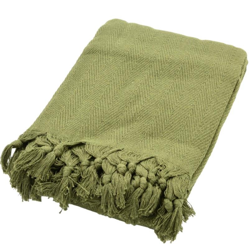 Narzuta 200x230cm Denizli ciemnozielona