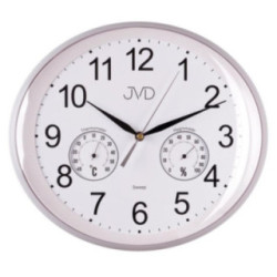 Zegar ścienny 30cm JVD termometr HTP64.1