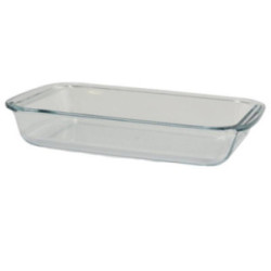 Szkło żaroodporne 1,6L 29,5x17,5x5,3cm brytfanna 2