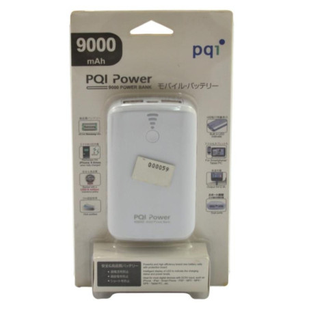 Powerbank PQI i-Power 9000mAh biały