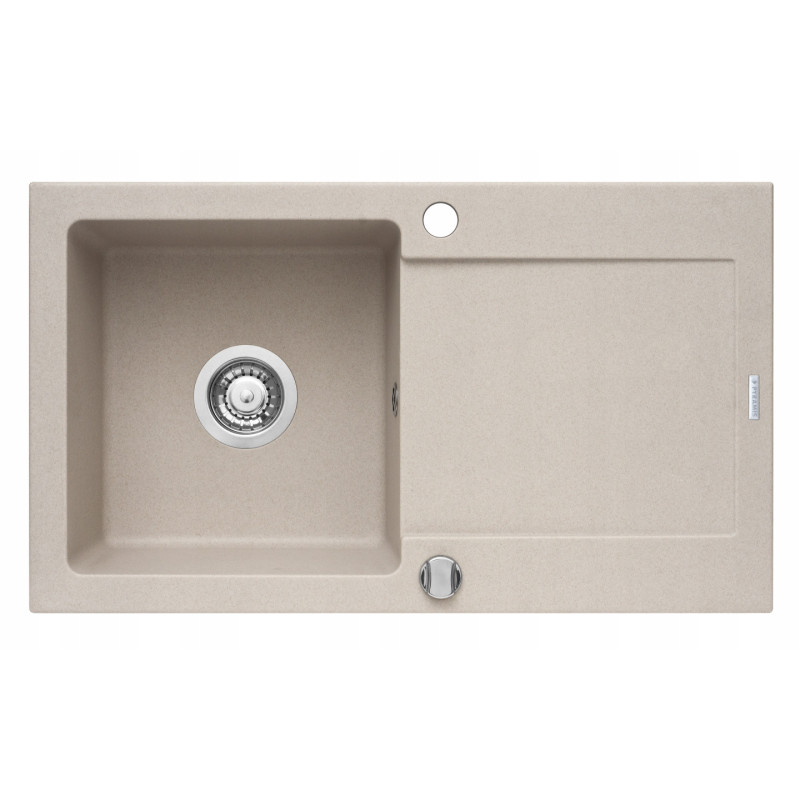 Zlew Pyramis Sparta Granit 76x44 1B1D