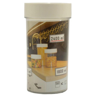 Pojemnik plastikowy 2,4L Premium mix