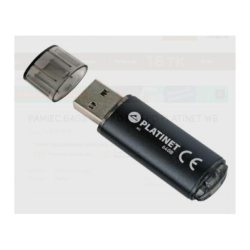 FLASH 64GB Platinet 2.0 X-Depo black