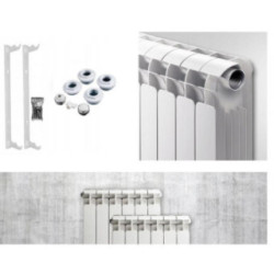 Grzejnik aluminiowyAlba 800 10segmentów