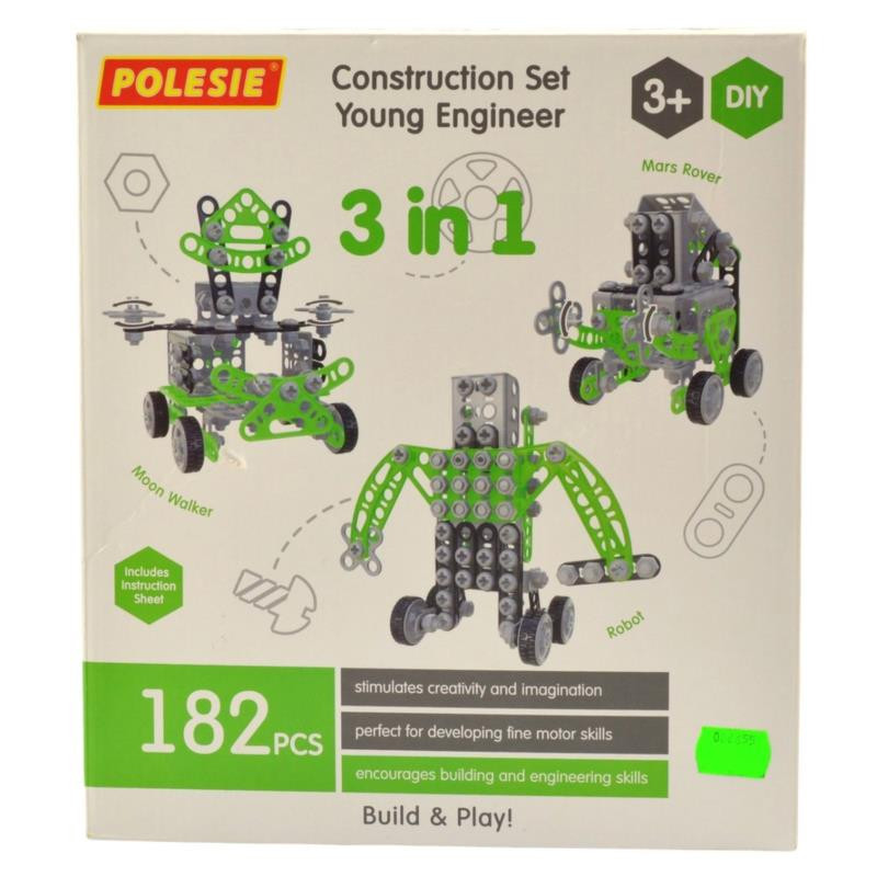 Klocki Polesie Wynalazca  182el. 86655