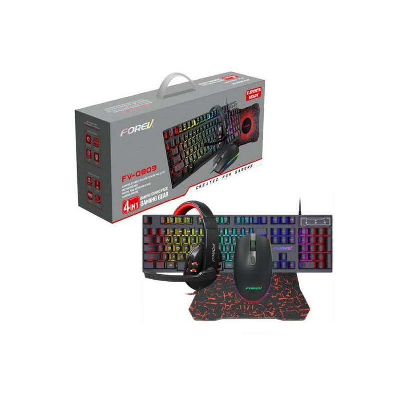 Klawiatura + musz + słuchawki  LXFQ809