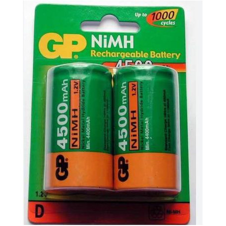 Akumulator GP NiMH R20 4500mAh 1szt